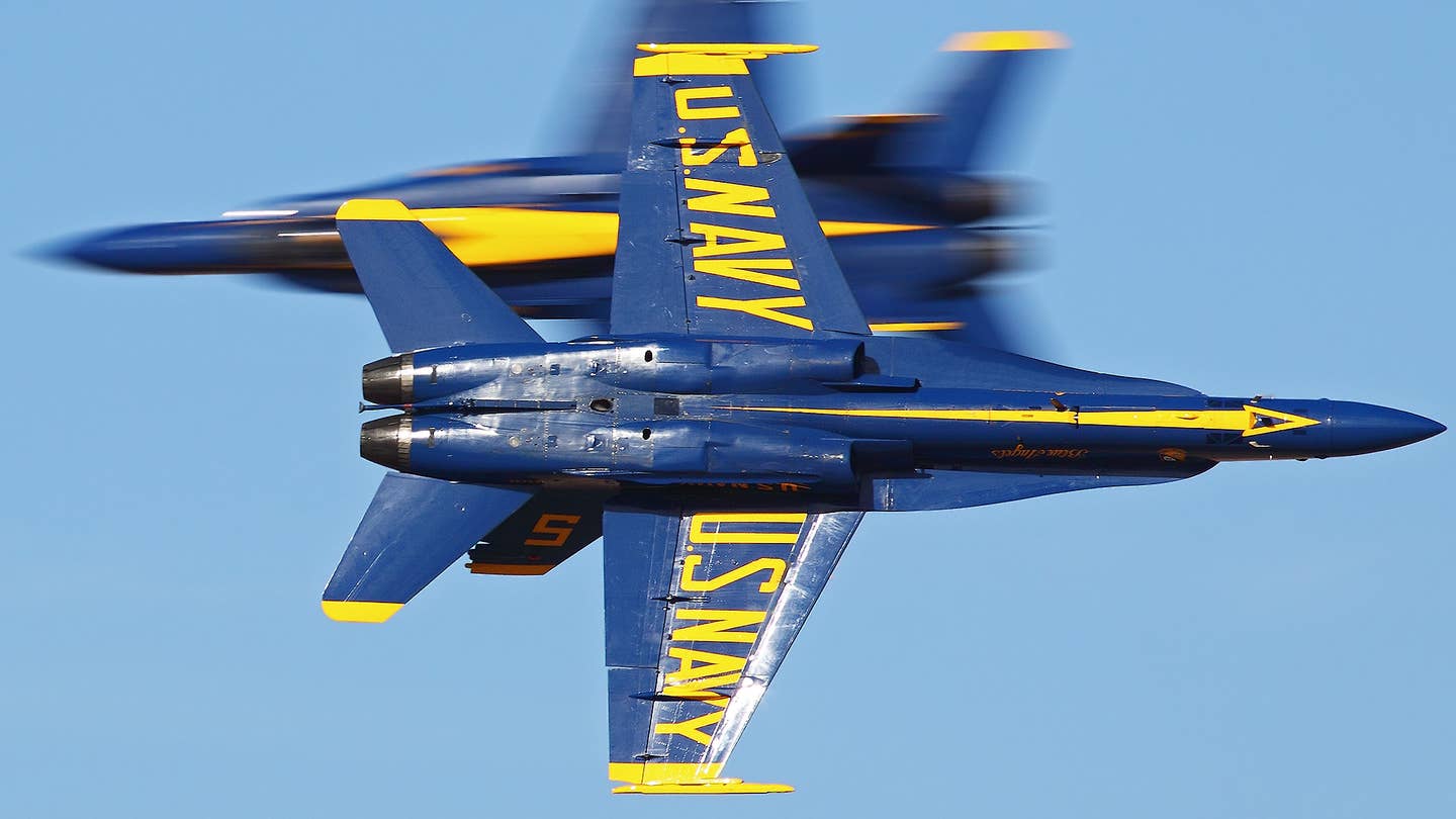 Blue Angels To Get 18 Early Production Super Hornets And Revised Routine For 2021 Season