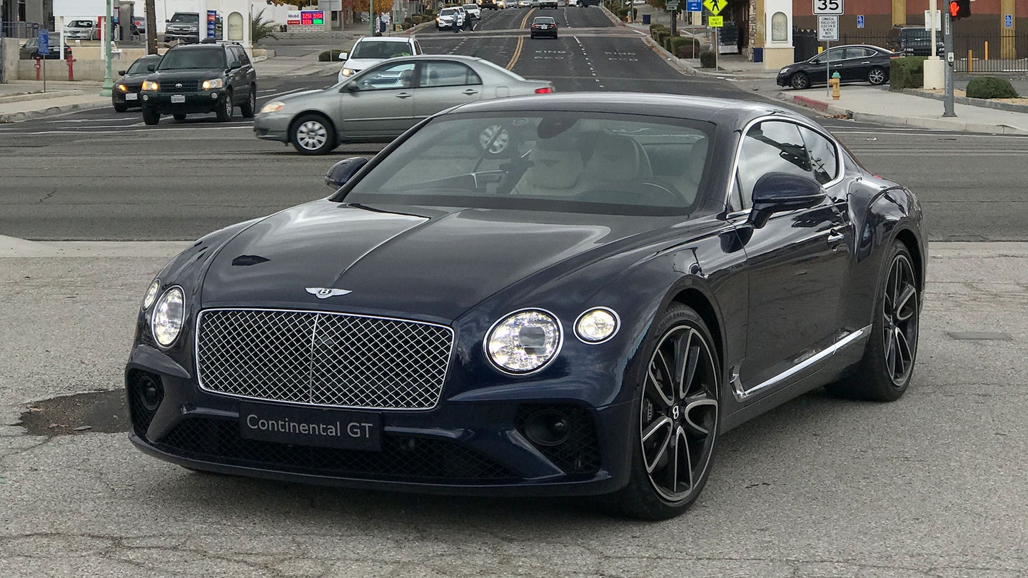 The 2019 Bentley Continental GT Proves Human Driving Will Never Die