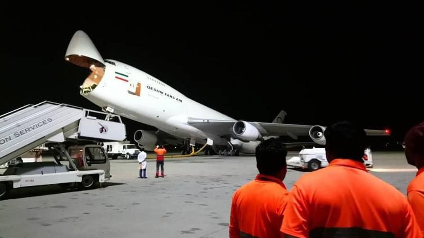 Boeing 747 Freighter Tips Over Backwards After Being Improperly Unloaded in Qatar