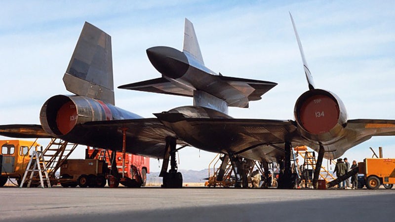 Air Force Wanted To Turn Skunk Works’ Mach 3 Capable Recon Drone Into A Nuclear Bomber
