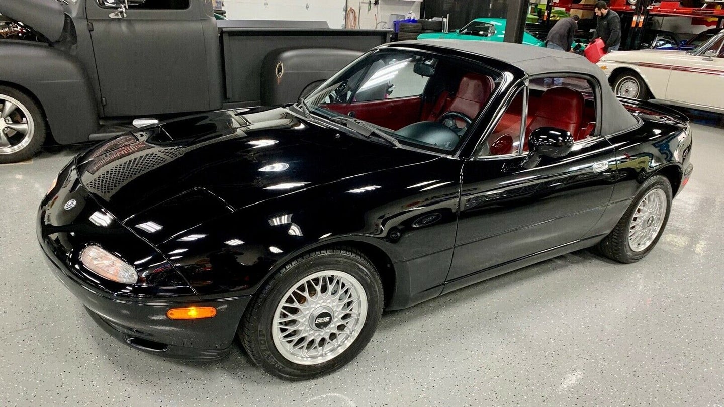 A Mint 1993 Mazda Miata With Just 9,489 Miles Is Listed on eBay for $17,900