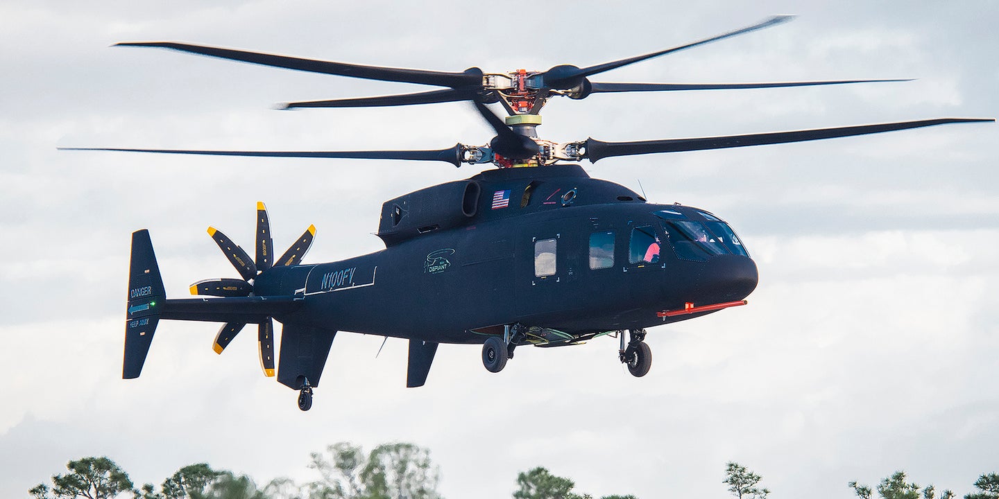 Watch Sikorsky And Boeing&#8217;s SB>1 &#8220;Defiant&#8221; Compound Helicopter Fly For The First Time