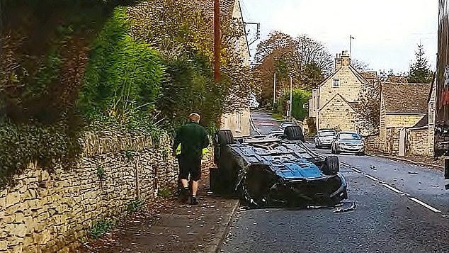 Spoiled Brat Steals Dad’s Aston Martin Rapide, Rolls it, Blames ADHD for Violent Crash