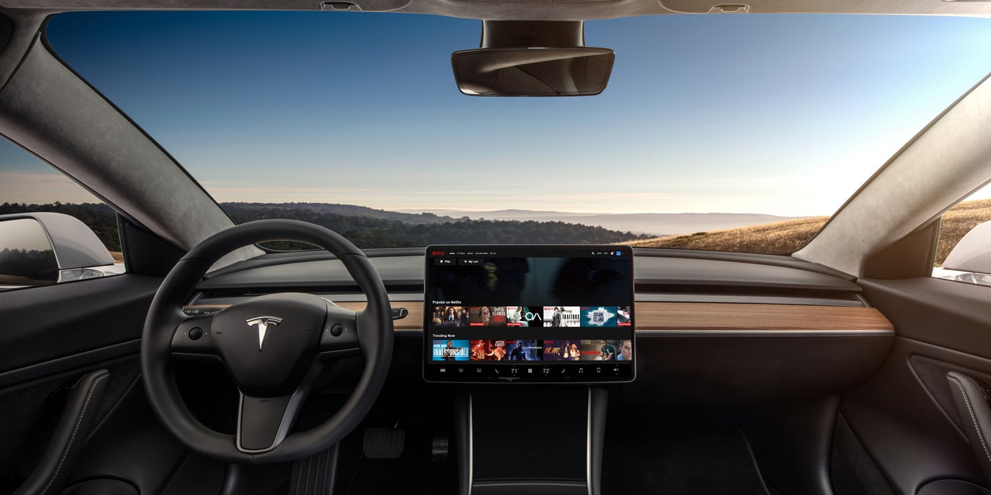 Tesla Vehicles Will Soon Stream Netflix and YouTube While Charging, Musk Tweets