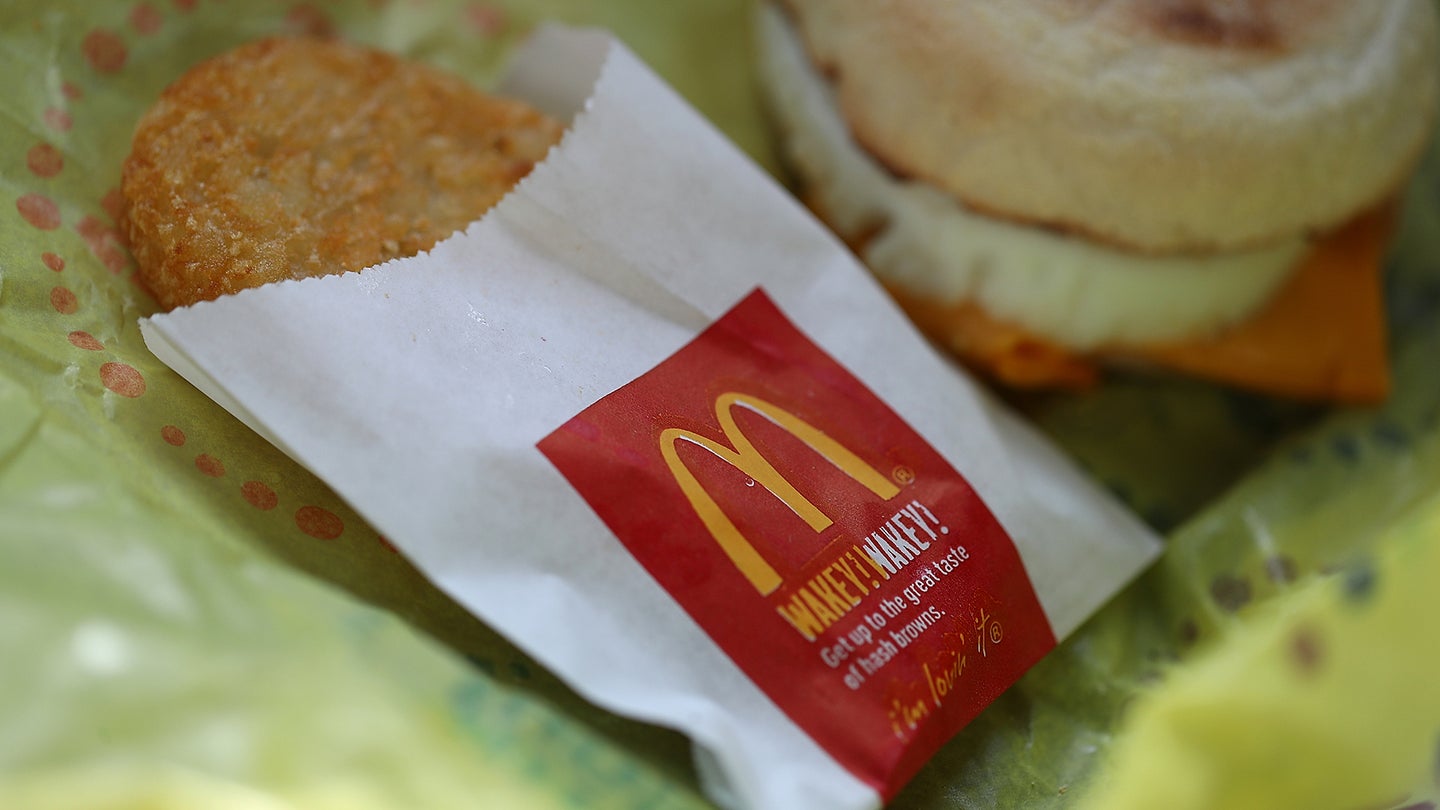 Police Ticketed Man for Holding Phone While Driving, Turned Out to Be McDonald&#8217;s Hash Brown Instead
