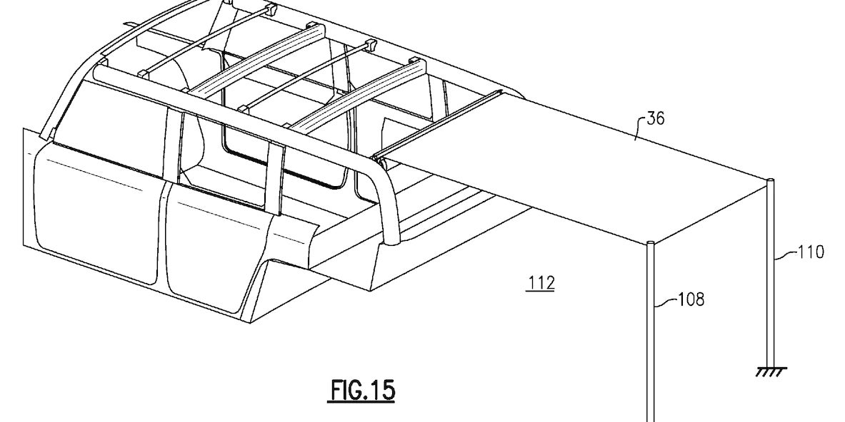 Patent Drawings Suggest 2020 Ford Bronco Could Come With Convertible Cloth Roof