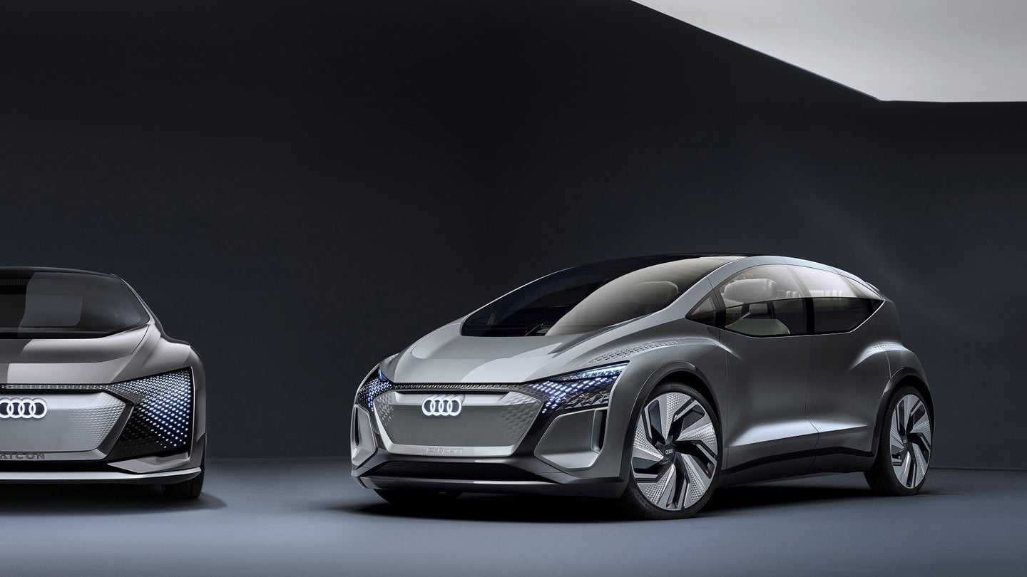 Audi AI:ME Hatchback EV Concept Will Drive You Around the Megacities of the Future