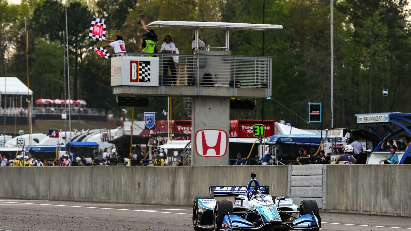 Takuma Sato Claims Invigorating IndyCar Victory From Pole at Barber Motorsports Park