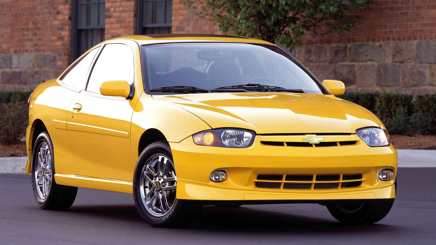 Chevrolet Cavalier Could Be Making a Comeback, Trademark Filing Suggests