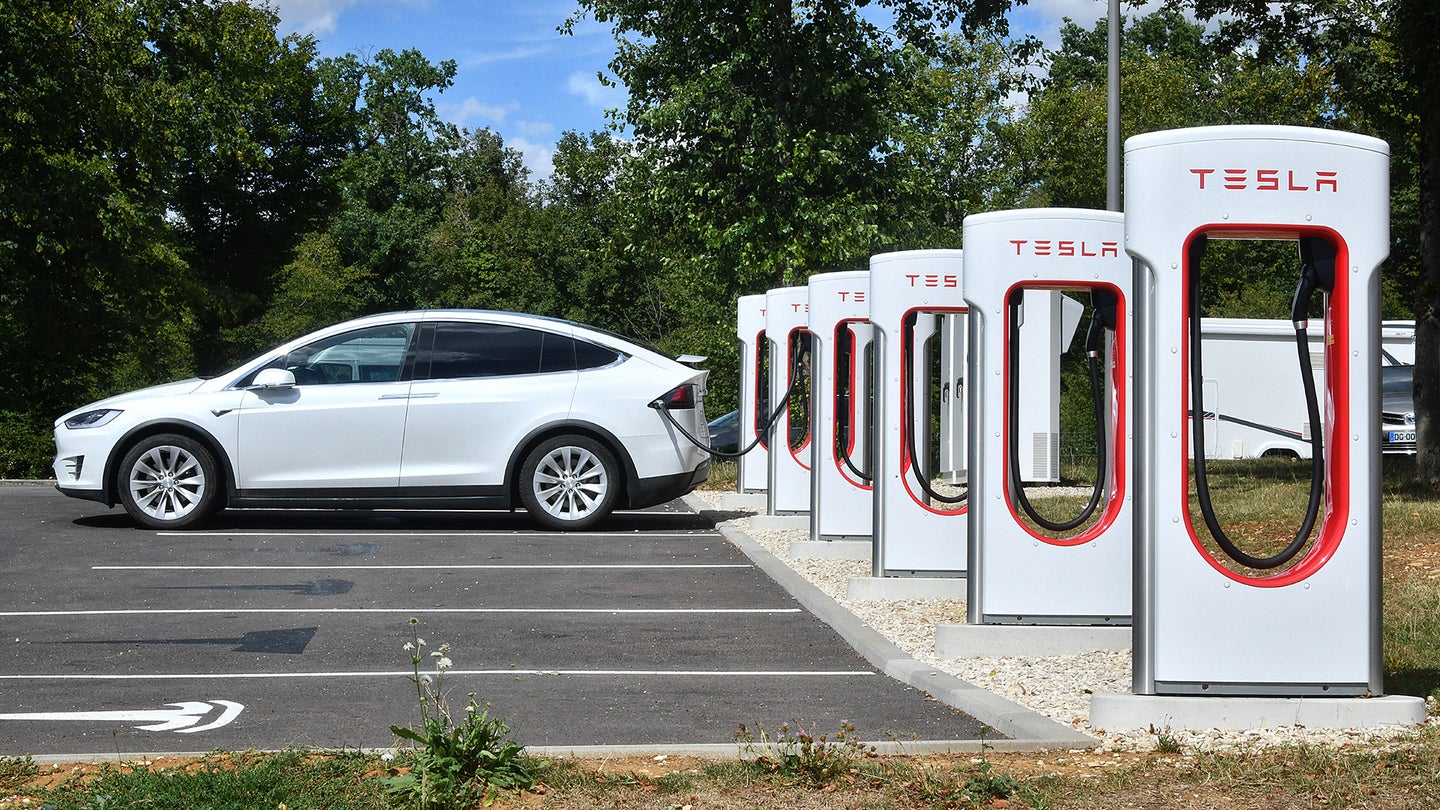 Tesla Charging EV Credits