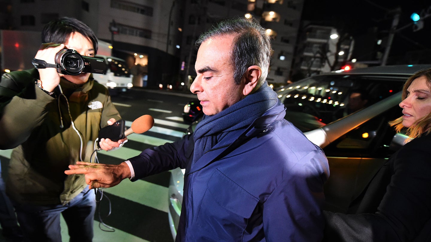 Ghosn Re-arrested