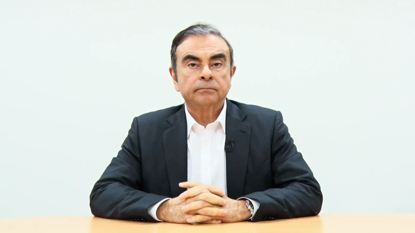 Former Nissan Boss Carlos Ghosn Releases Conspiracy Video, Calls Out &#8216;Backstabbing&#8217; Executives