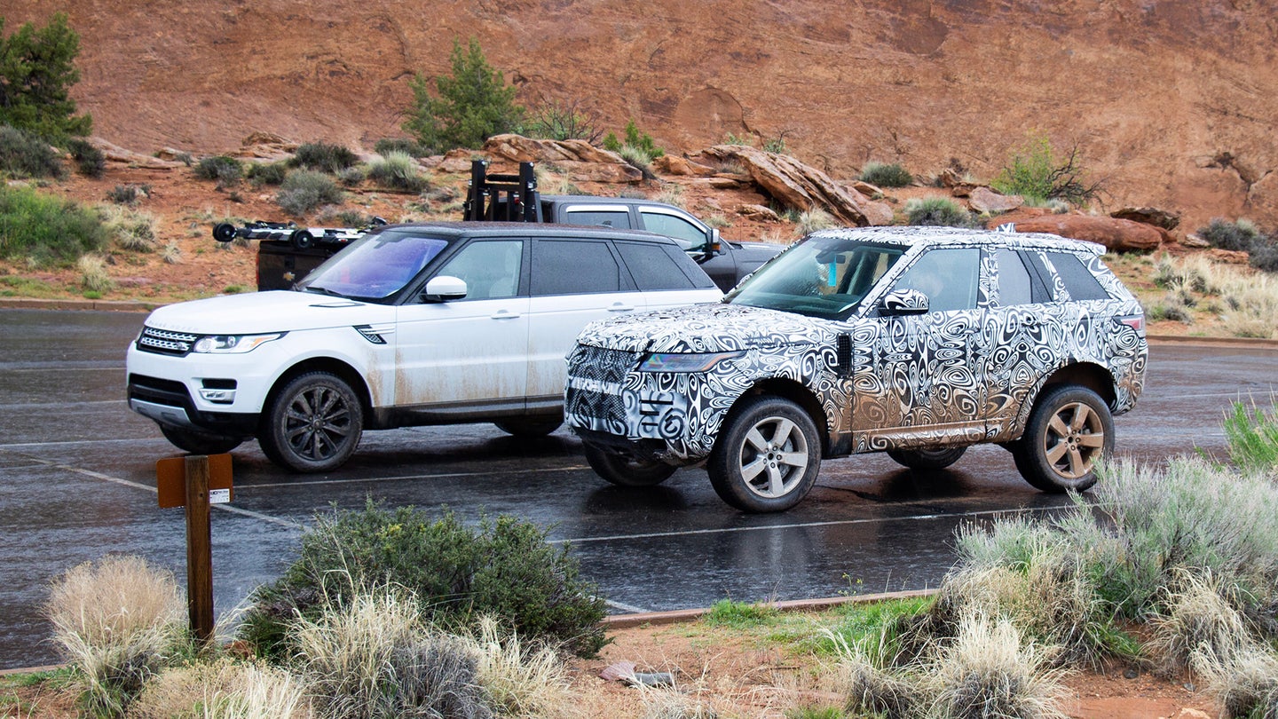 Two-Door, Short Wheelbase Land Rover Range Rover Caught Testing in Moab (UPDATE)