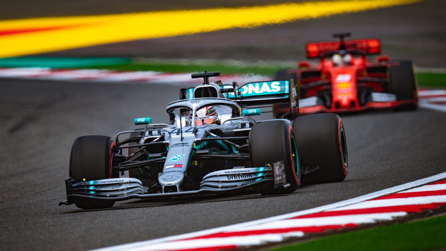Lewis Hamilton Coasts to Victory in China for Formula 1’s 1,000th Grand Prix