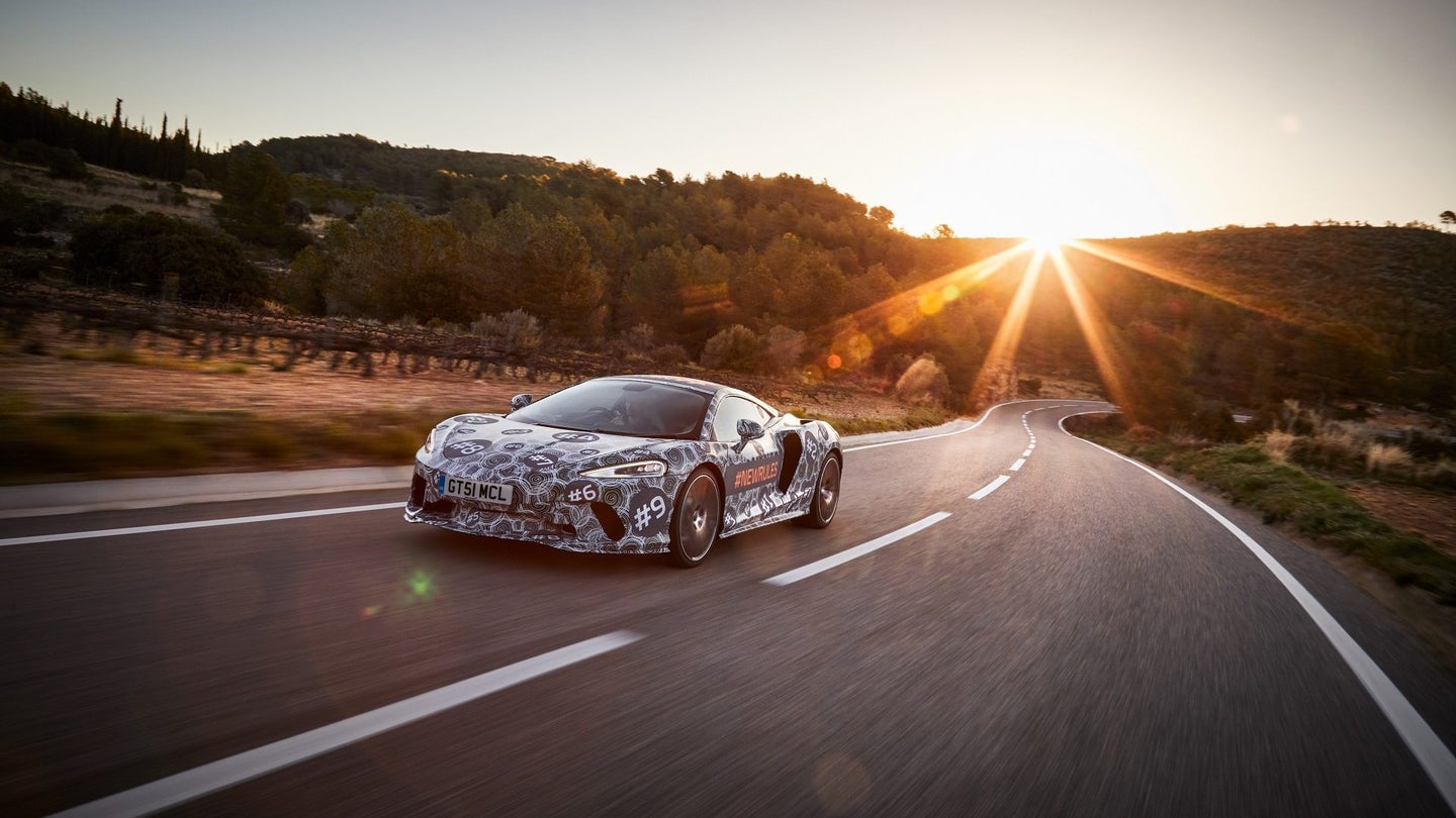 All-New McLaren Grand Tourer Teased Again in Best Look Yet, Will Debut This May