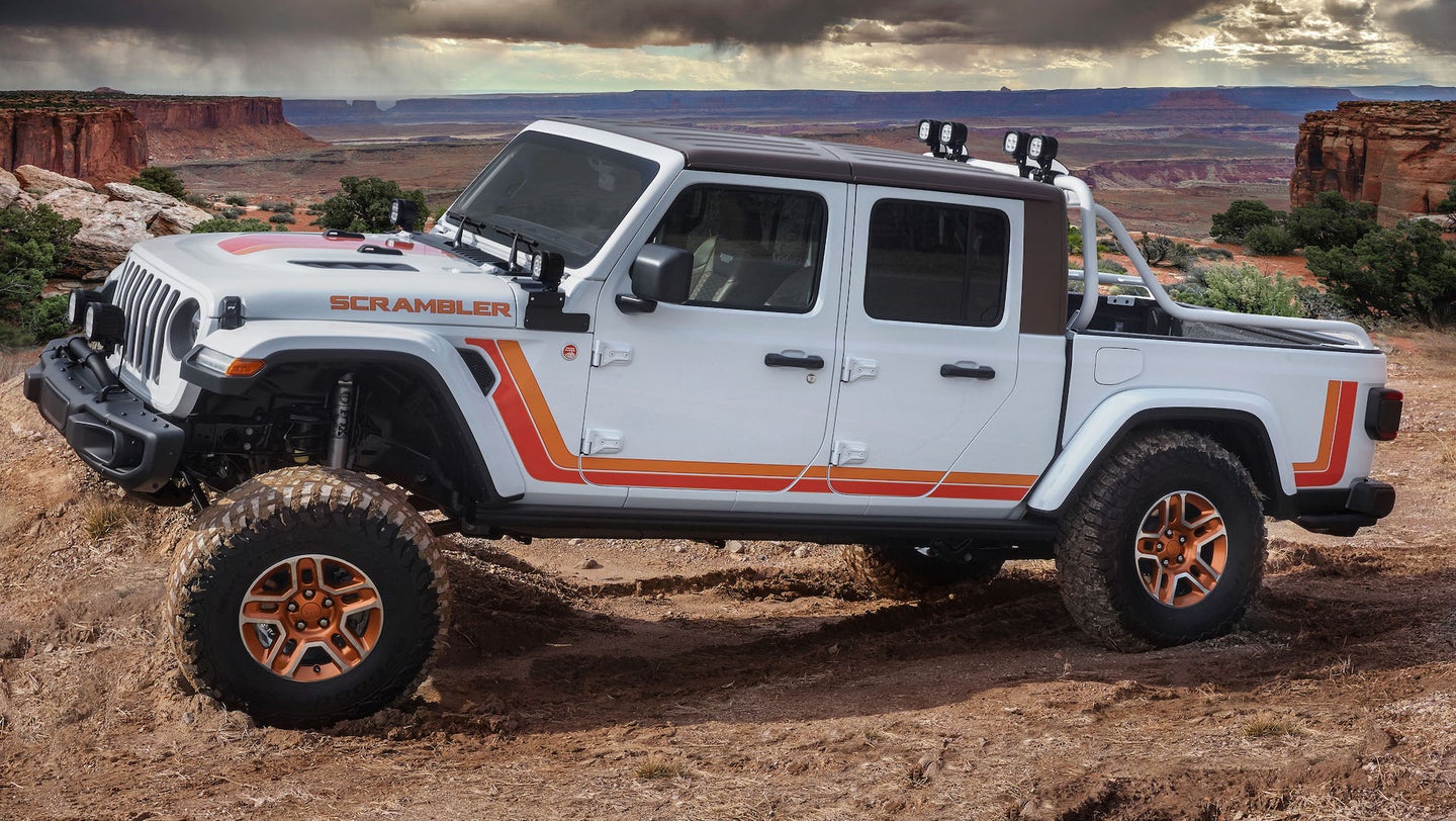 Hemi V8 Fits in Jeep Gladiator Pickup Truck ‘Like a Glove,’ and That’s a Problem, Exec Says