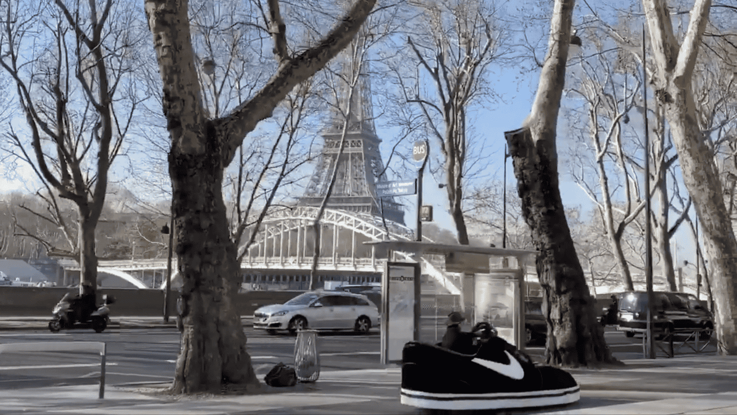 Why Did Nike Custom-Build This Outrageous Motorized Shoe Spotted Rolling Around Paris?