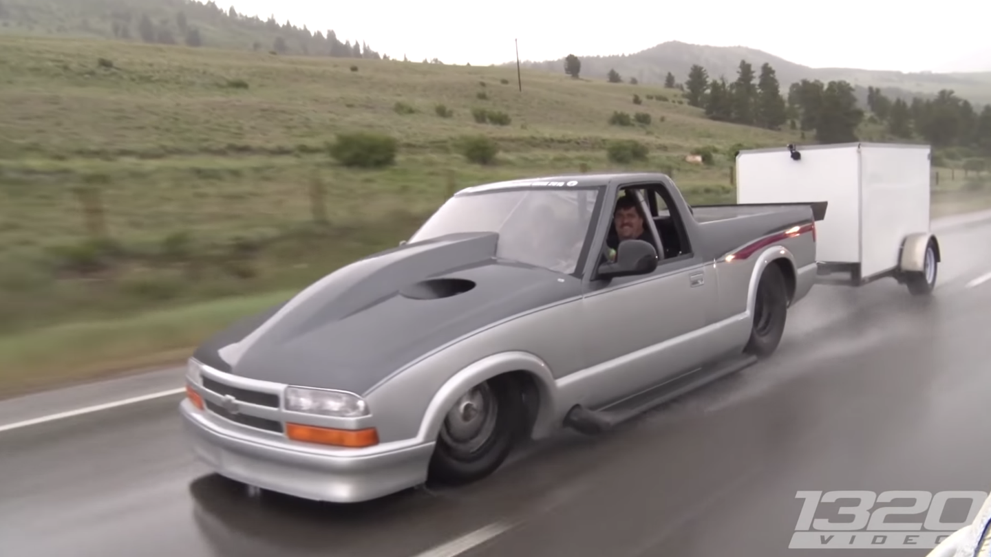Buy This 244-MPH, Five-Second Chevrolet S10 Drag Racing Pickup Truck and Live Your Best Life