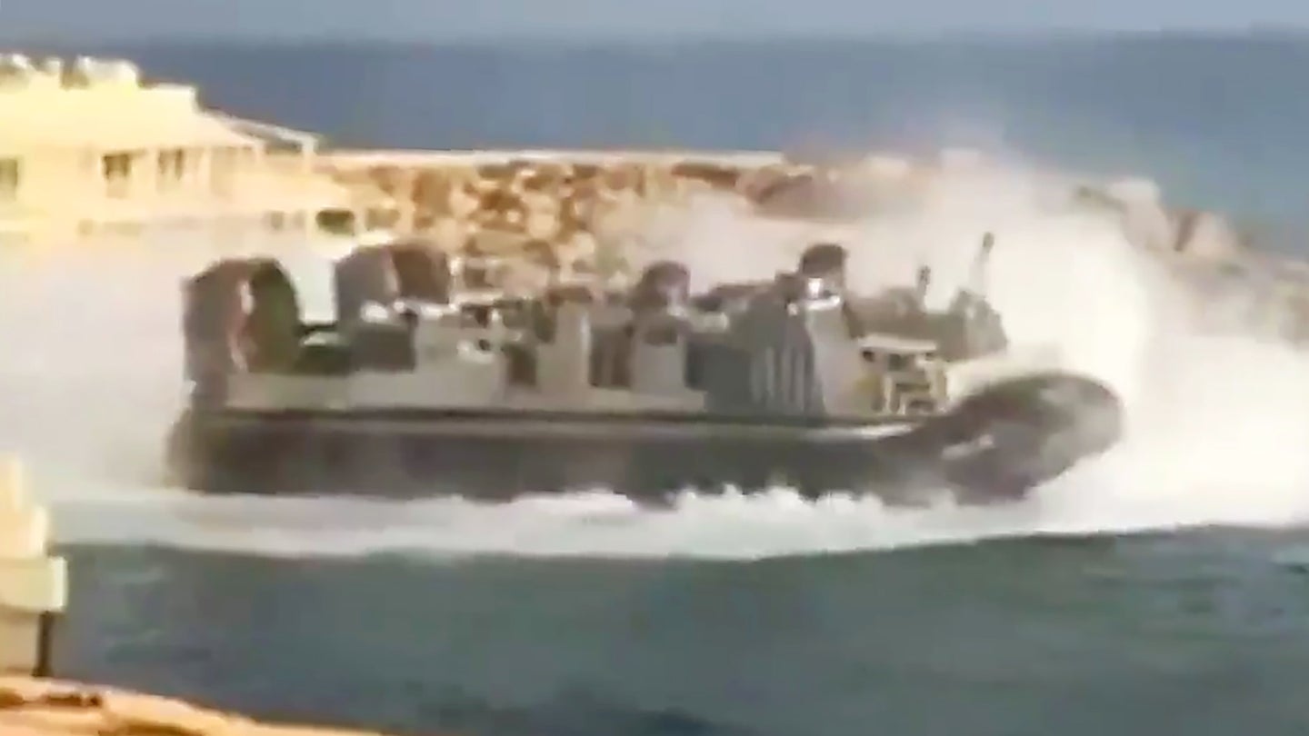 U.S. Navy hovercraft evacuated Americans from Tripoli, Libya (Updated)