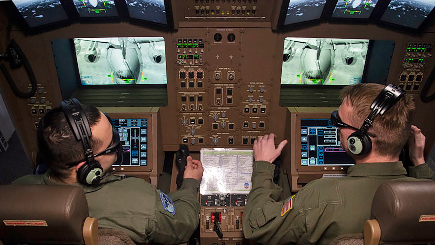 This Is What The Boom Operator’s Station On The New KC-46 Tanker Actually Looks Like