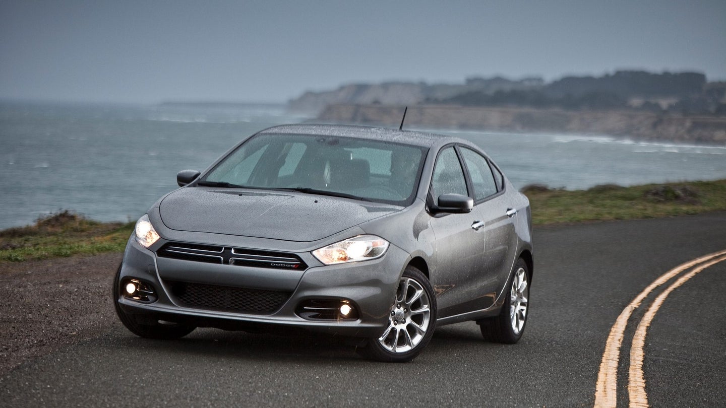 Fiat Chrysler Issues Recall on Over 320,000 Dodge Dart Sedans That May Roll Away