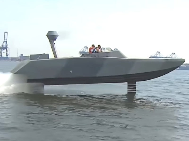 The U.S. Navy Has Unveiled A New Hydrofoil, Its First In Decades