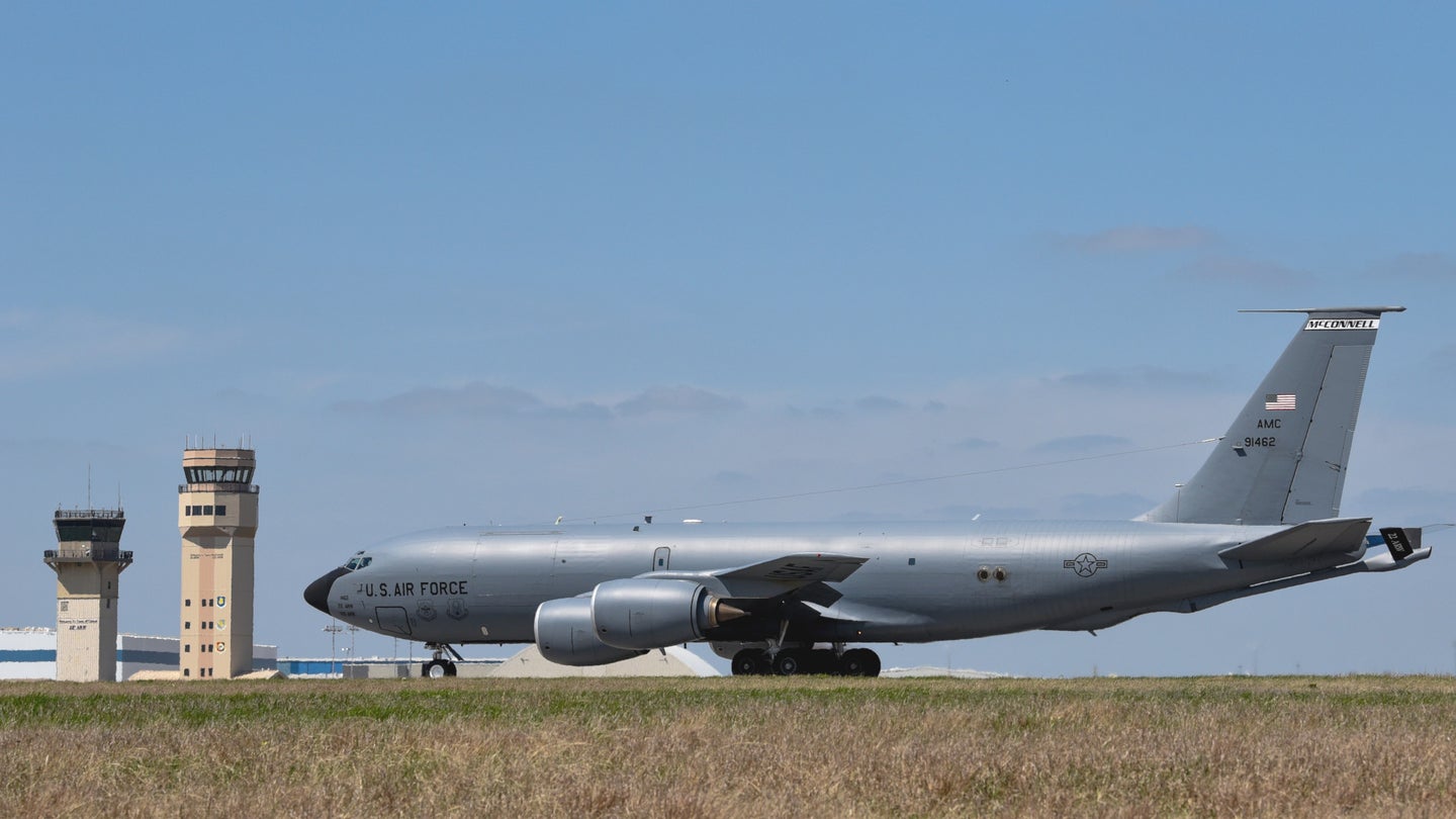 More Than A Dozen Air Force KC-135s and KC-46s Flee Kansas Base Ahead Of Bad Weather