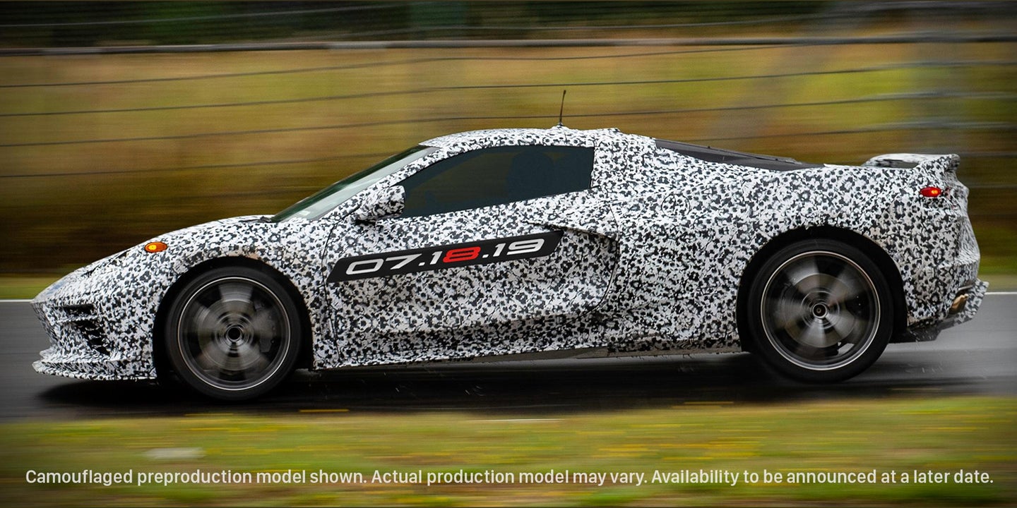 Mid-Engined 2020 Chevrolet Corvette Officially Confirmed, Will Debut July 18