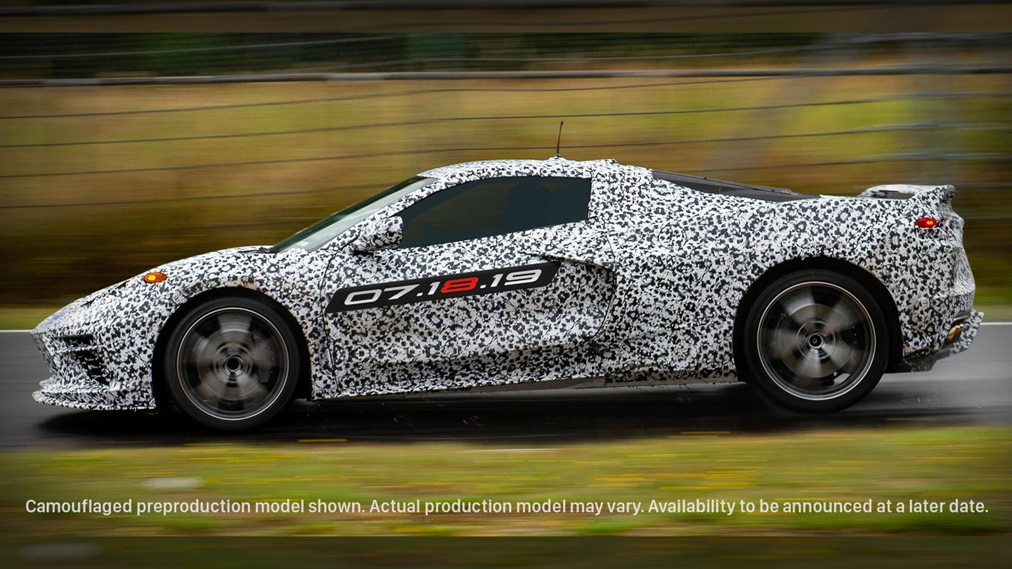 Mid-Engined 2020 Chevrolet Corvette Officially Confirmed, Will Debut July 18
