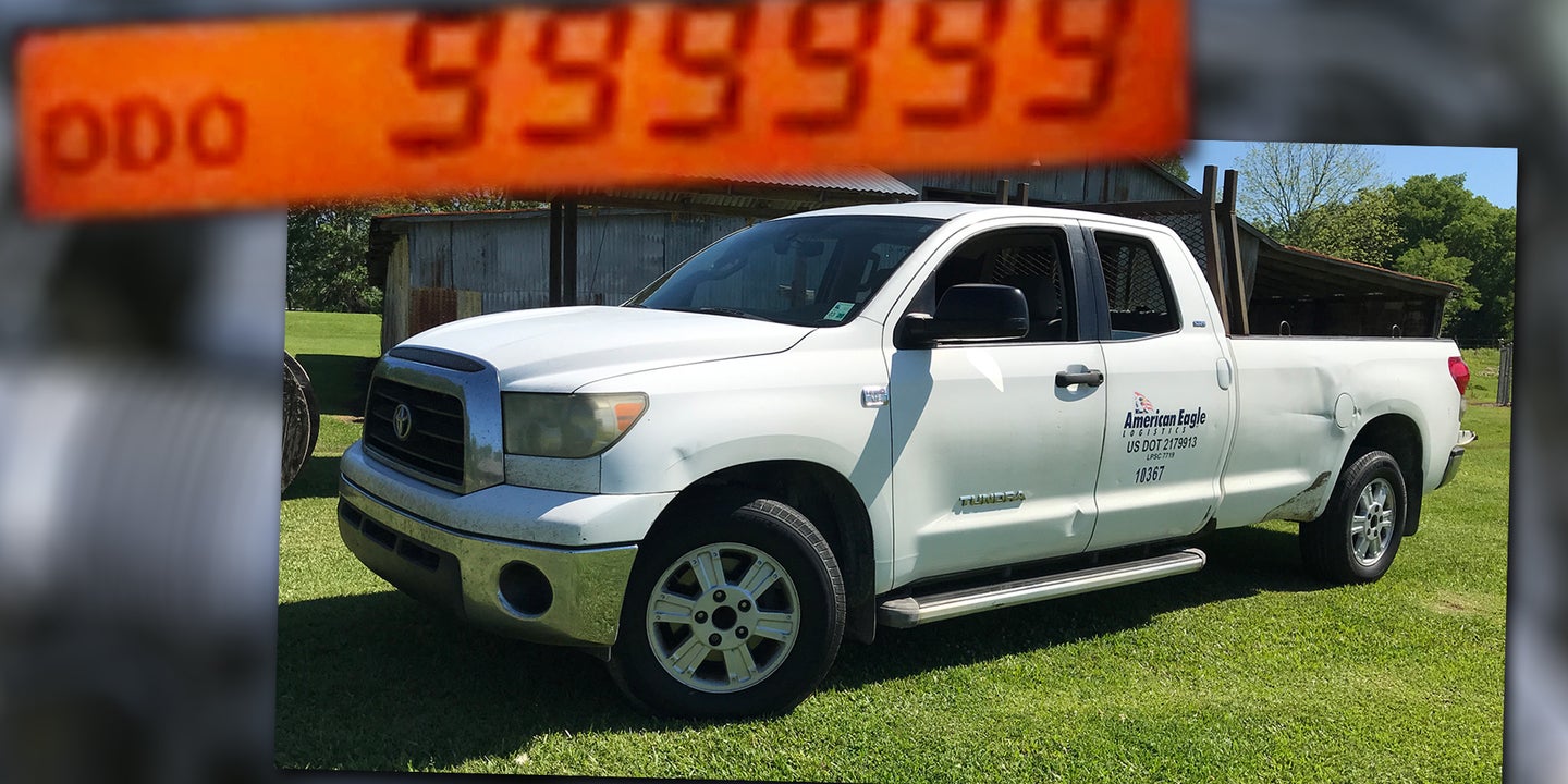 Second Toyota Tundra Pickup Hits a Million Miles, Serviced at Same Dealer as the First