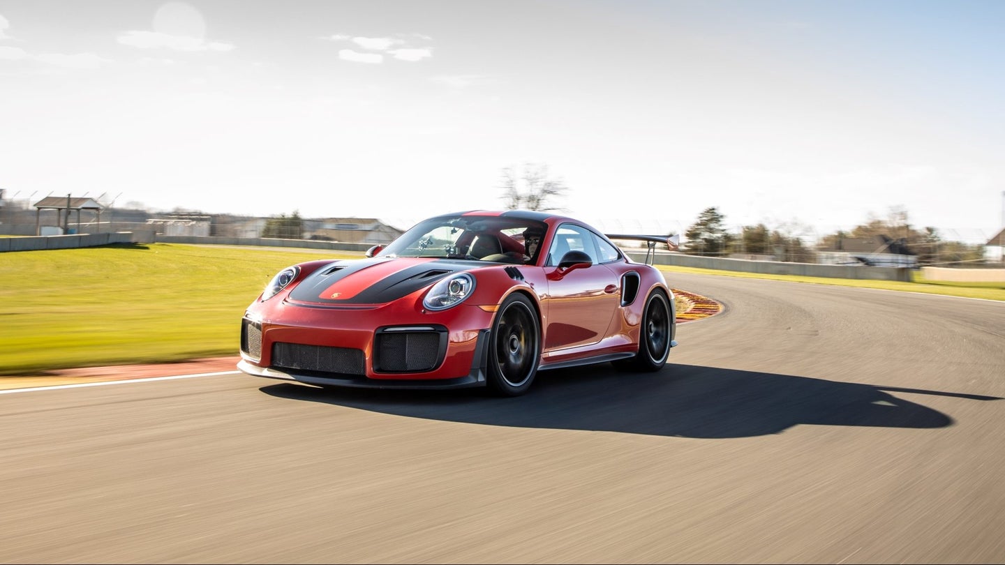 Watch a Stock Porsche 911 GT2 RS Claim Road America’s Production Car Lap Record