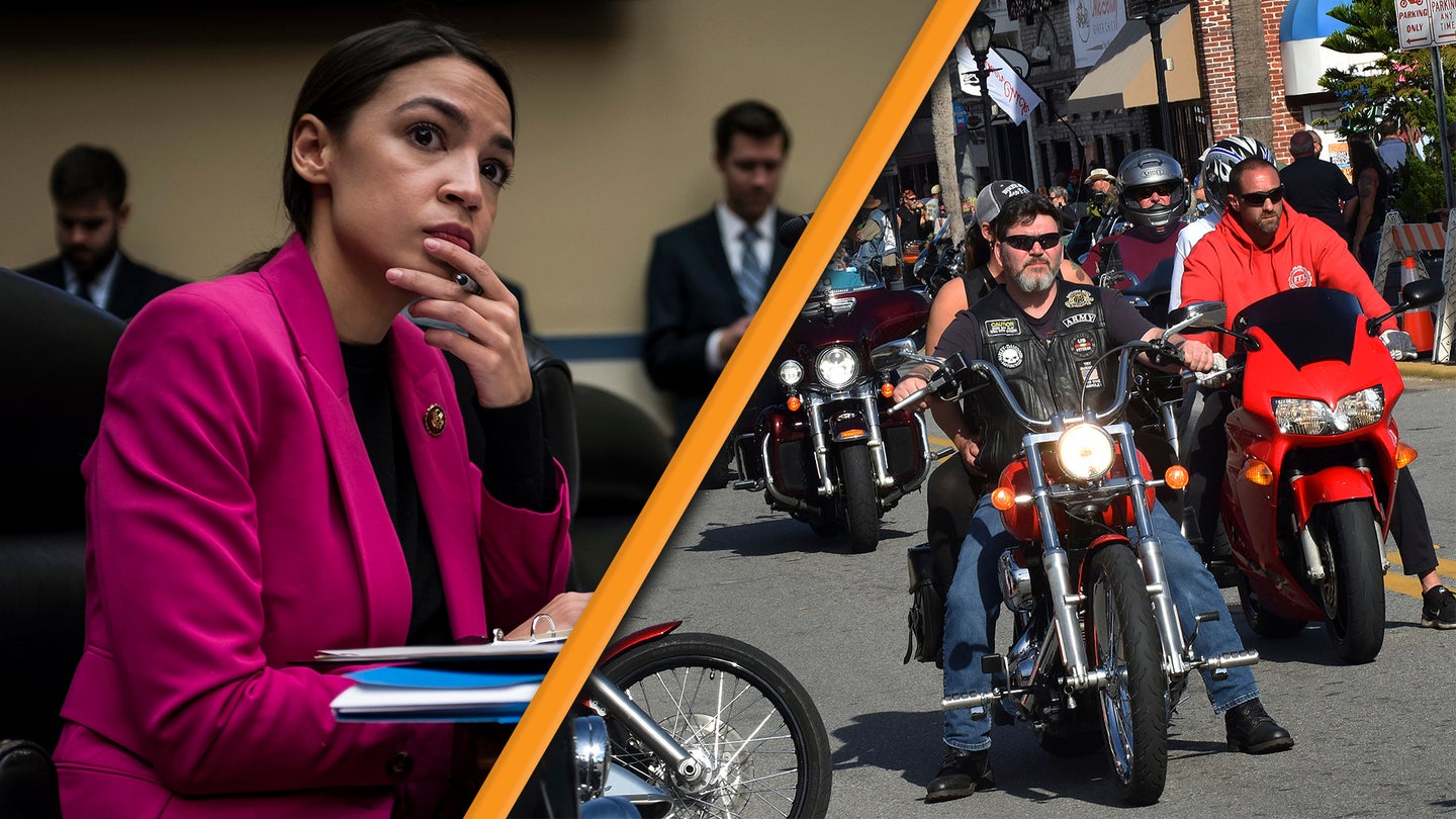 No, Rep. Alexandria Ocasio-Cortez Is Not Trying to Ban Motorcycles