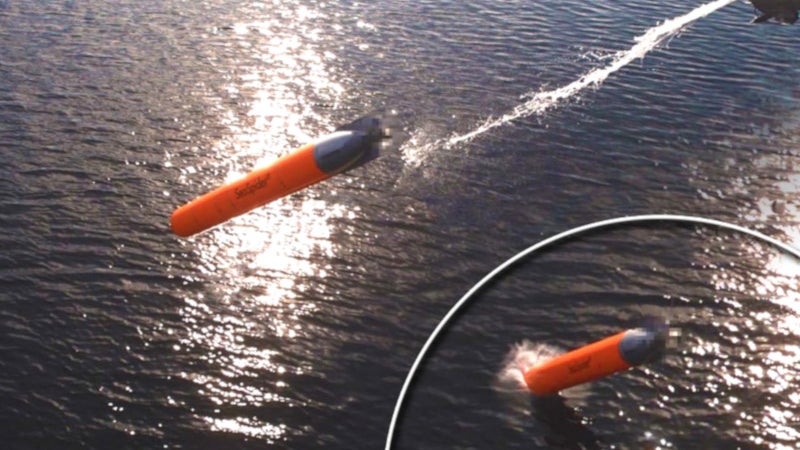 German and Canadian Firms Developing SeaSpider Rocket-Powered Anti-Torpedo Torpedo