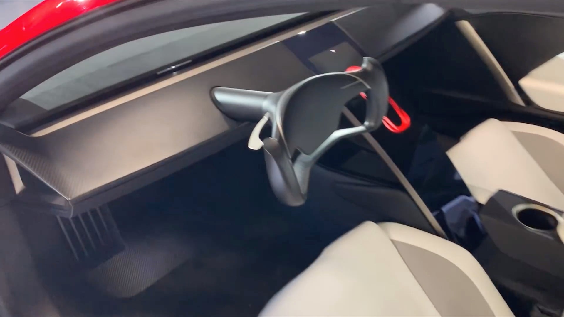 take a peek inside the up ing tesla roadster hyper ev with this spy video