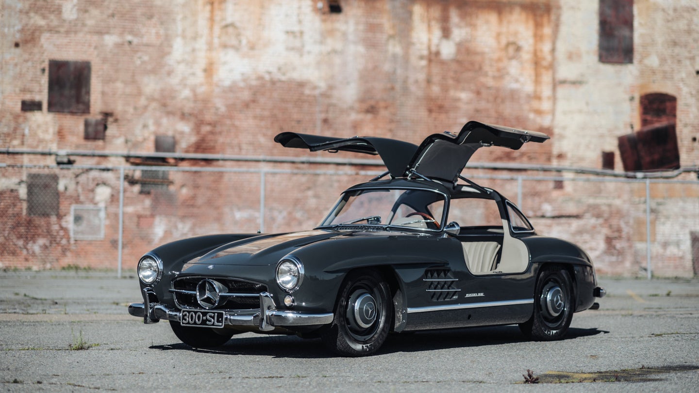 Now Is Your Chance to Bid on a Ravishing 1956 Mercedes-Benz 300SL Gullwing