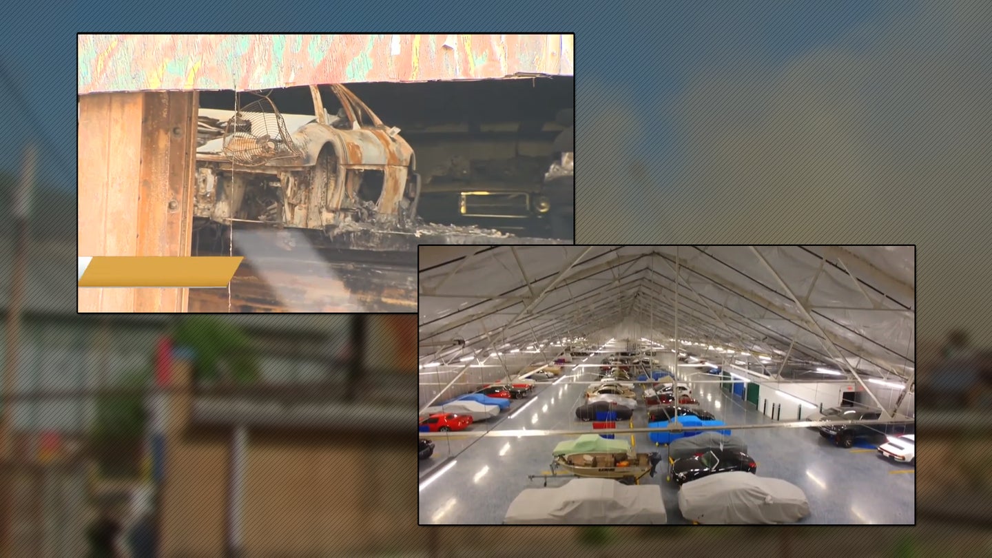Massive Warehouse Fire Near Pittsburgh Destroys Hundreds of Exotic Cars Worth Upwards of $60M