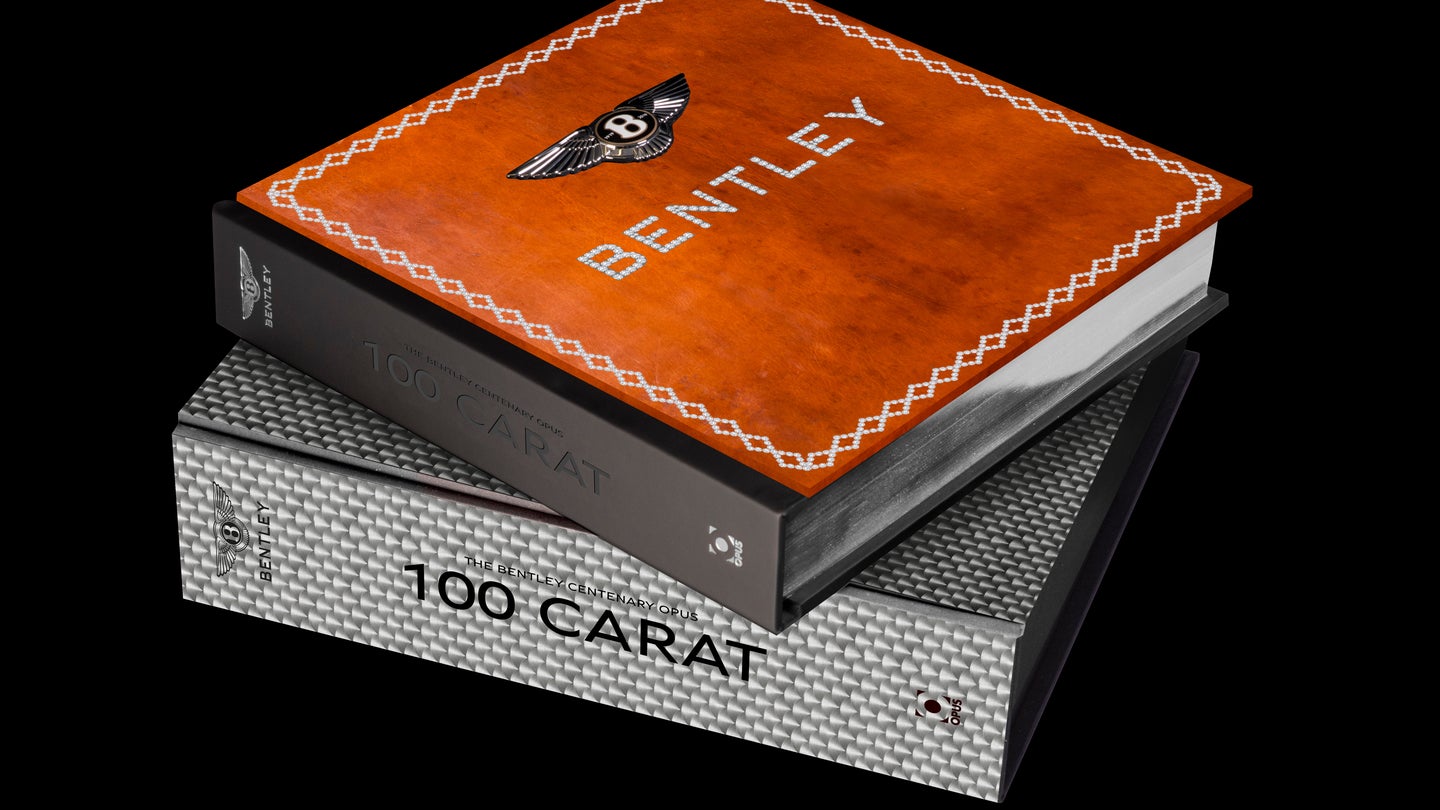 Bentley’s Centenary Opus Book Is a Diamond-Encrusted, $256,000 Monument to Vanity