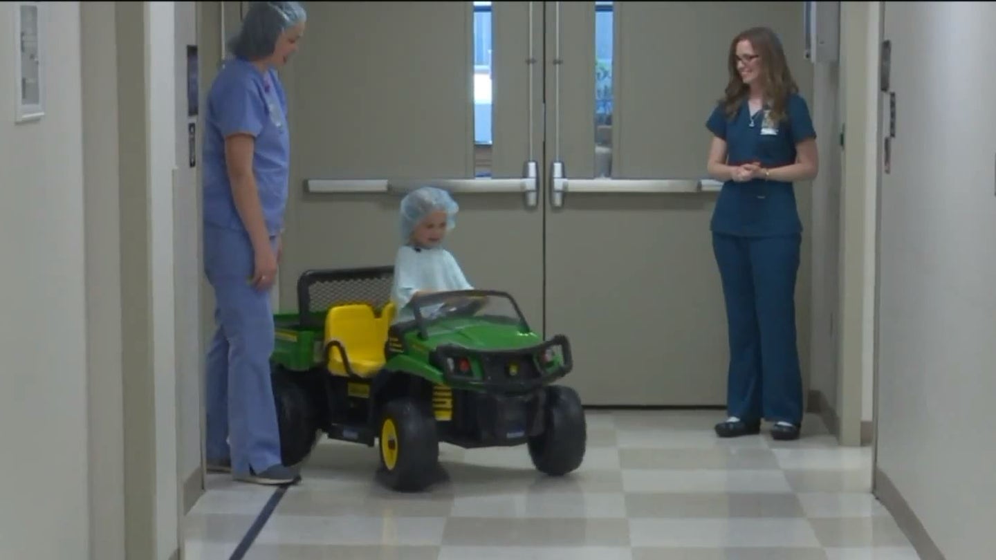 Watch Children Drive Cars Into Surgery Like Bosses