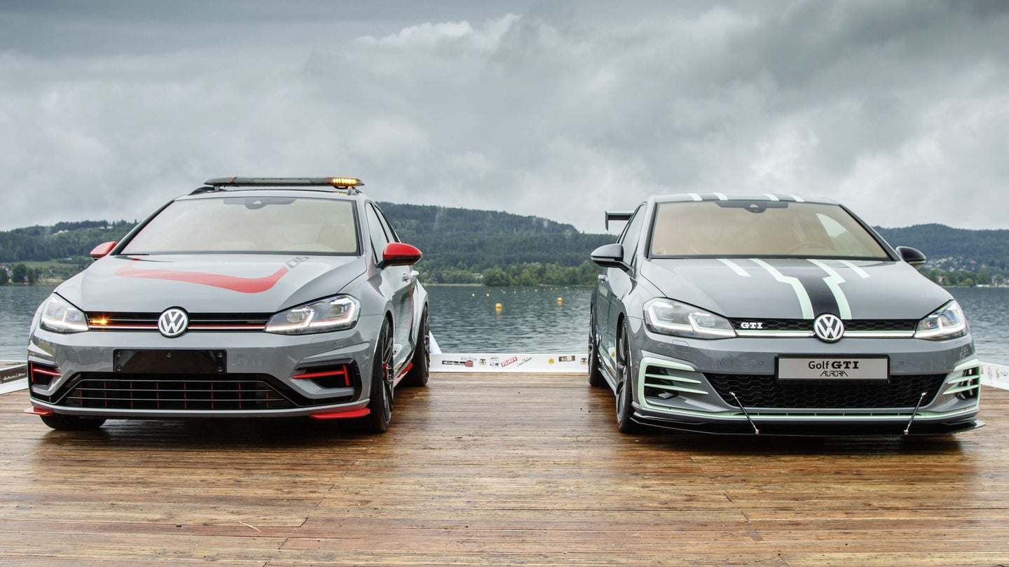 New 400-HP Volkswagen Golf Concepts Are the Ultimate Hot Hatches VW Will Never Sell Us