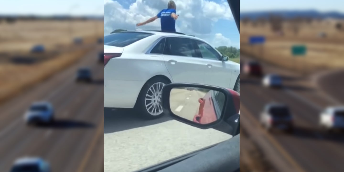 Florida Man Arrested After Praising the Lord While Highway-Surfing His Cadillac