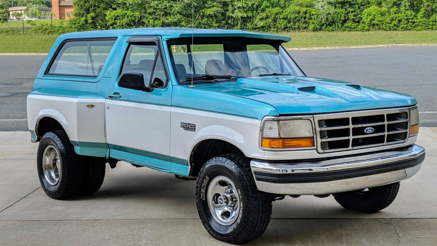 Found on Ebay: This 1994 Ford Bronco Dually Is the Ultimate Oddball Truck