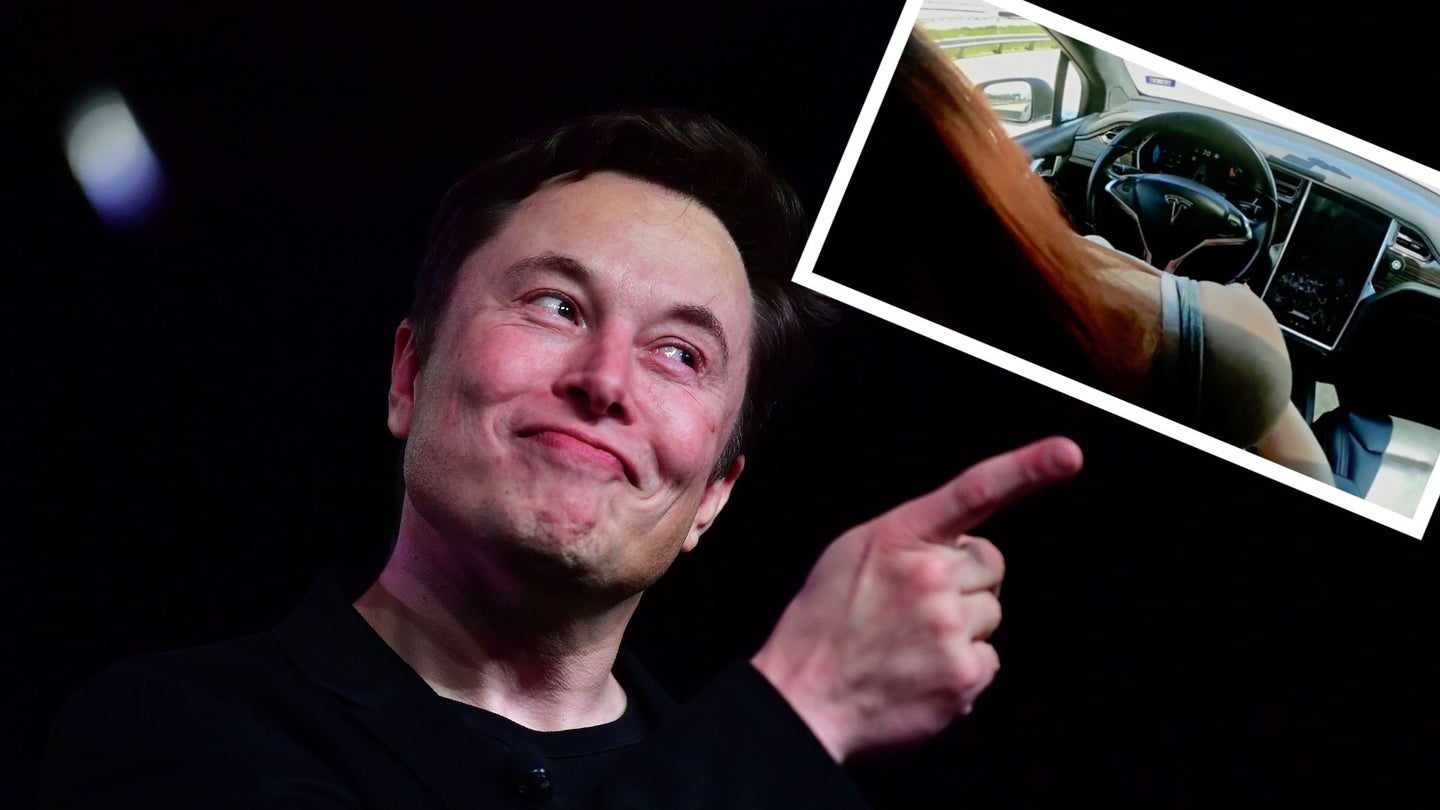 Elon Musk Tweets in Response to Viral Porn Video Showing Tesla Model X Driving on Autopilot