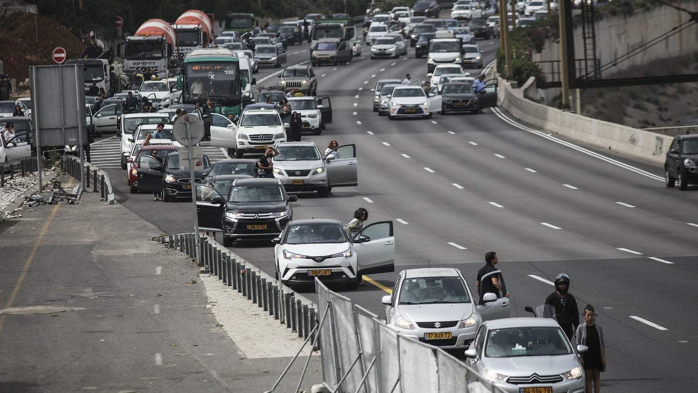 Israeli Traffic Comes to Halt Nationwide in Honor of Holocaust Remembrance Day