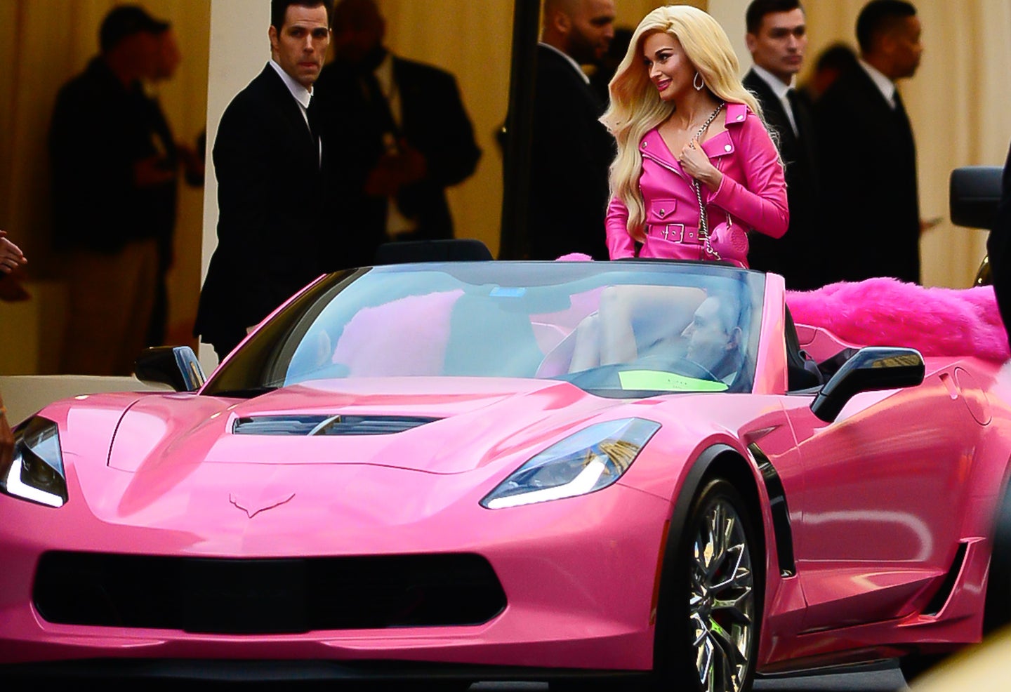 Pink ‘Barbie’ Chevrolet Corvette Z06 Was the Hottest Car at NYC’s 2019 Met Gala