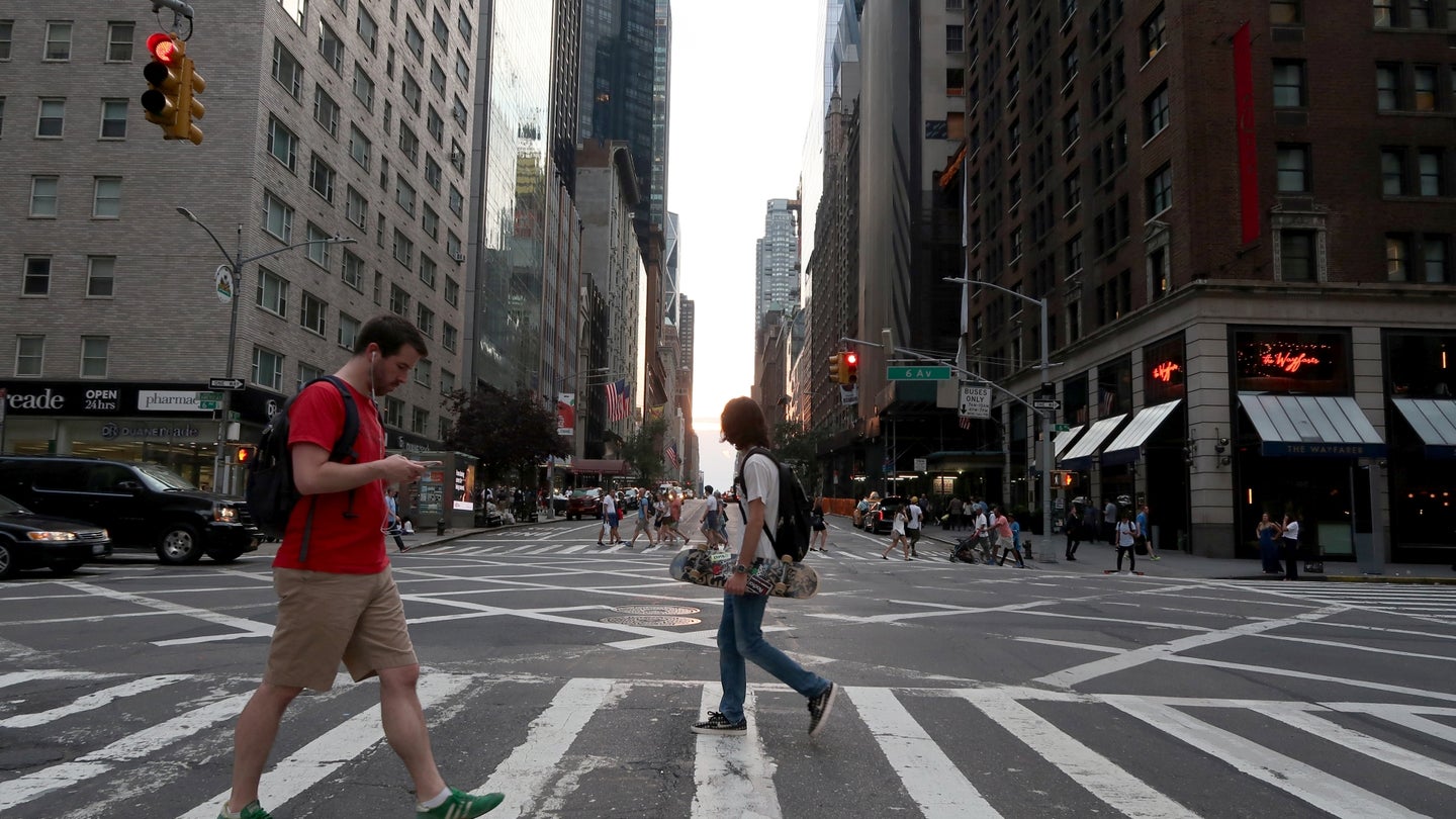 New York City Could Soon Fine You $250 for Texting While Crossing the Street