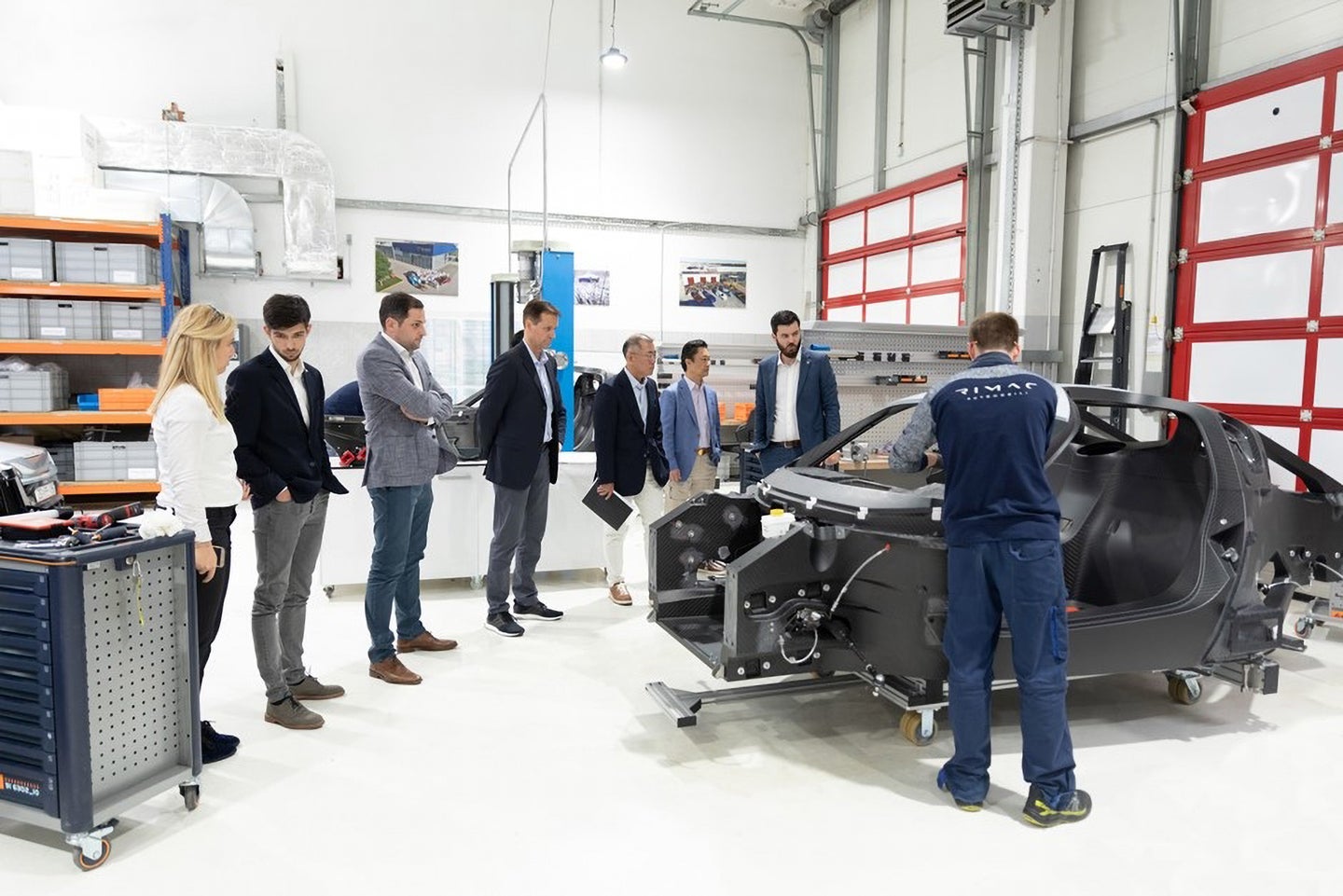 Hyundai Taps Hypercar Maker Rimac to Develop Electric Sports Car