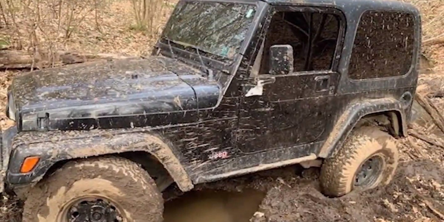 Police Looking for Idiot in Jeep Wrangler Who Destroyed Philly Nature Trail, Ran Over Turtle