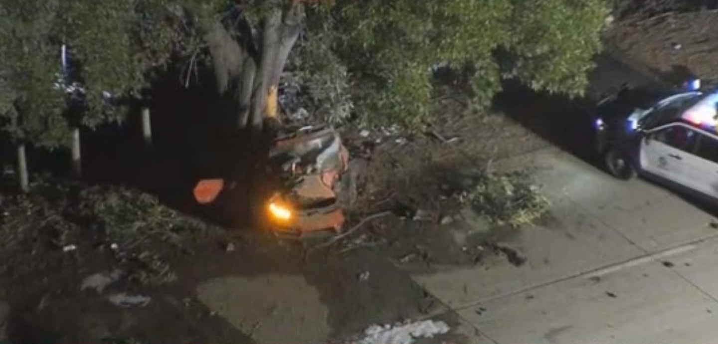 Fiery Lamborghini Huracan Crash Ejects Occupants From Car in California, Killing Both