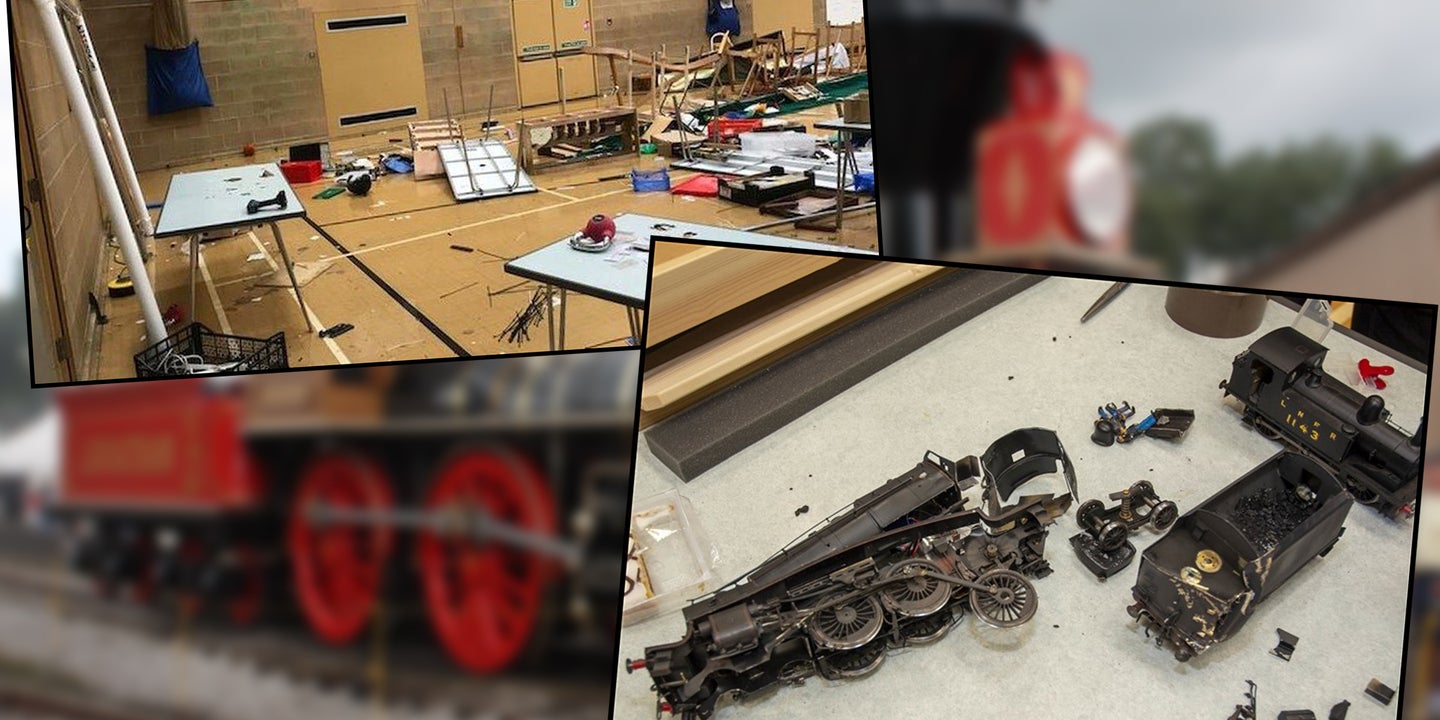 Four Youths Arrested for Vandalizing Thousands of Dollars Worth of Pristine Model Trains