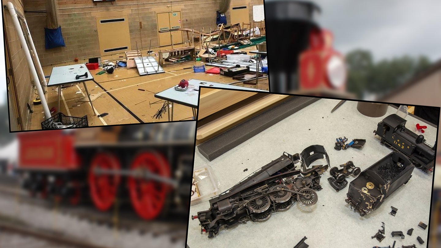 Four Youths Arrested for Vandalizing Thousands of Dollars Worth of Pristine Model Trains